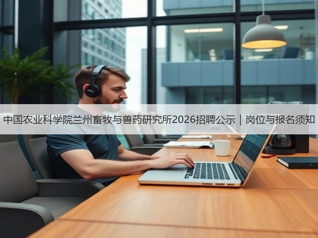中国农业科学院兰州畜牧与兽药研究所2026招聘公示|岗位与报名须知(图3) 中国农业科学院兰州畜牧与兽药研究所2026招聘公示|岗位与报名须知(图3)