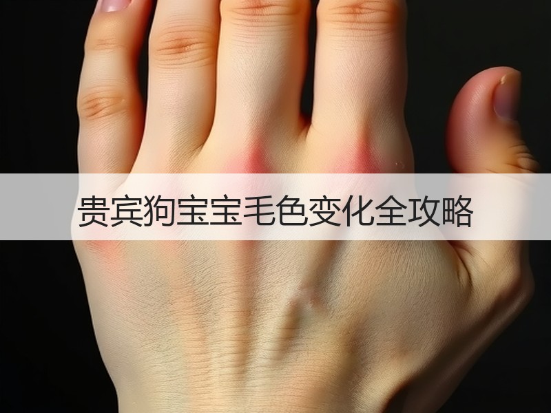贵宾狗宝宝毛色变化全攻略