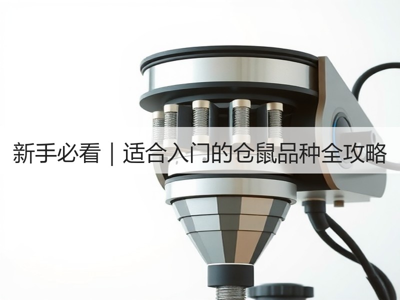 新手必看｜适合入门的仓鼠品种全攻略