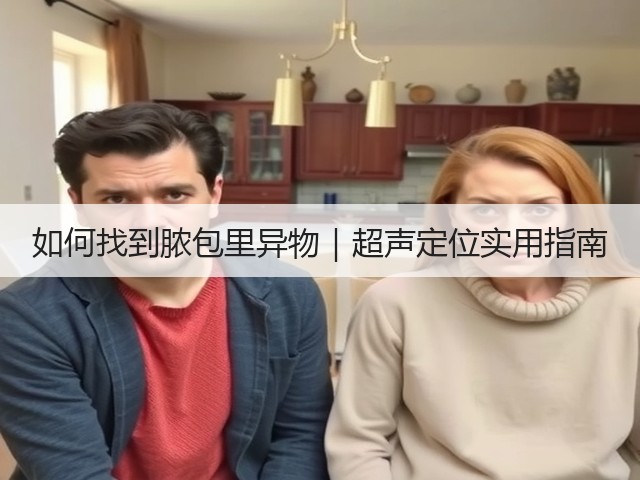 如何找到脓包里异物|超声定位实用指南(图2) 如何找到脓包里异物|超声定位实用指南(图2)