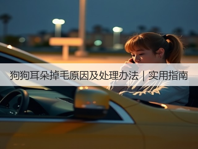 狗狗耳朵掉毛原因及处理办法|实用指南(图1) 狗狗耳朵掉毛原因及处理办法|实用指南(图1)