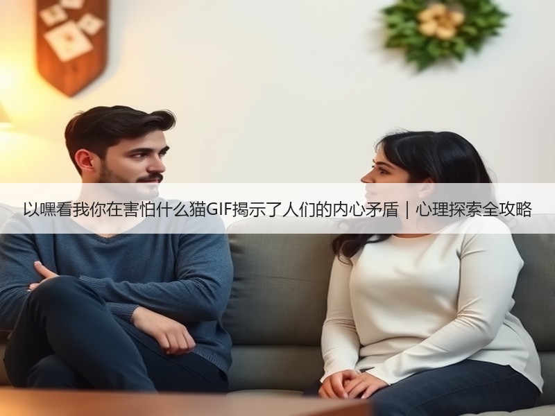 以嘿看我你在害怕什么猫GIF揭示了人们的内心矛盾｜心理探索全攻略