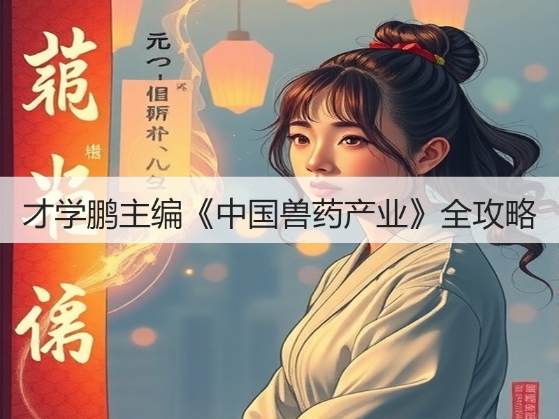 才学鹏主编《中国兽药产业》全攻略