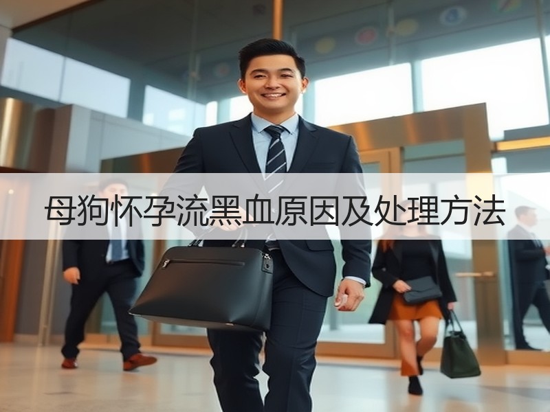 母狗怀孕流黑血原因及处理方法