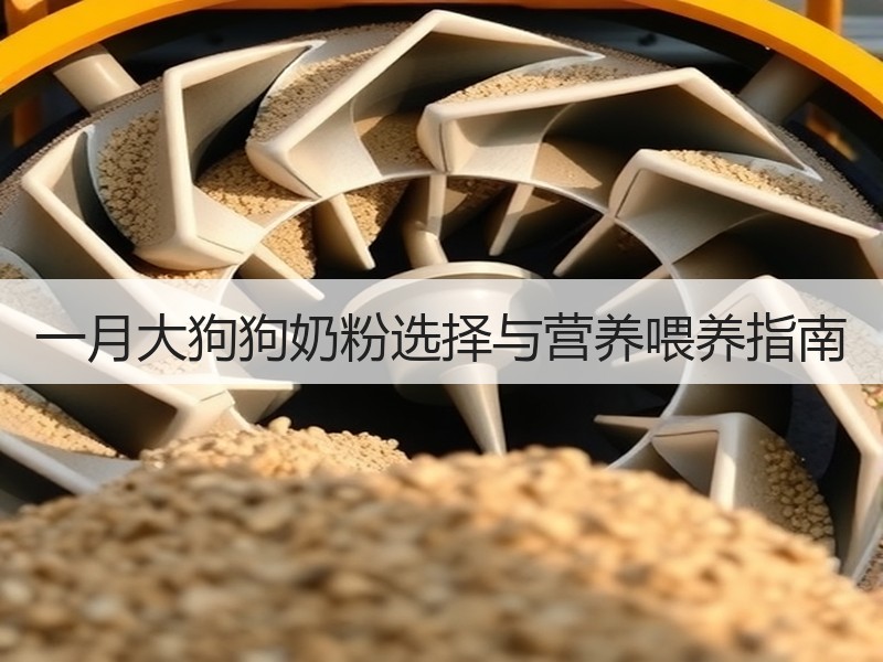 一月大狗狗奶粉选择与营养喂养指南