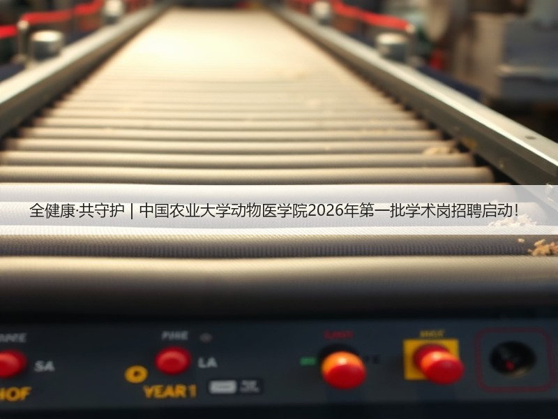 全健康·共守护 | 中国农业大学动物医学院2026年第一批学术岗招聘启动！