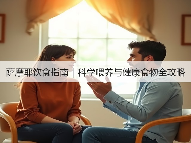 萨摩耶饮食指南|科学喂养与健康食物全攻略(图1) 萨摩耶饮食指南|科学喂养与健康食物全攻略(图1)