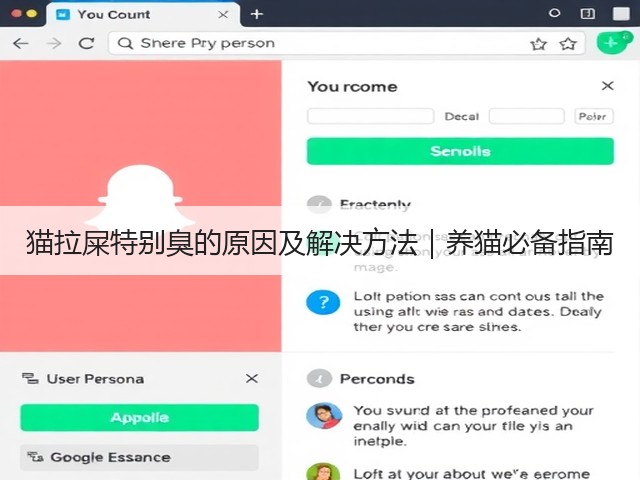 猫拉屎特别臭的原因及解决方法|养猫必备指南(图3) 猫拉屎特别臭的原因及解决方法|养猫必备指南(图3)