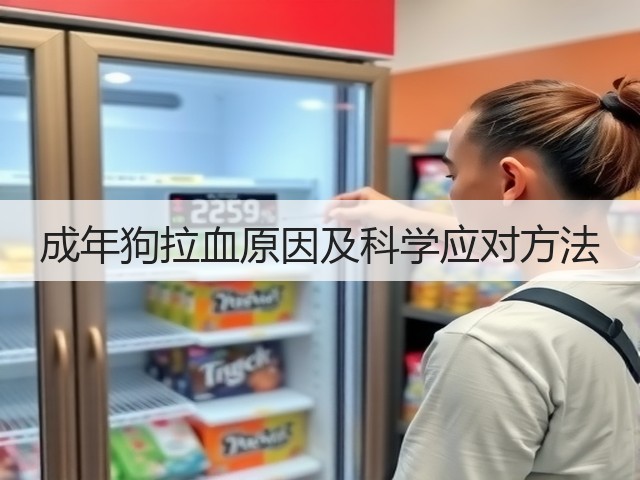 成年狗拉血原因及科学应对方法(图2)