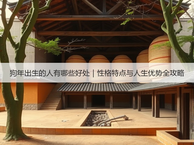 狗年出生的人有哪些好处|性格特点与人生优势全攻略(图3) 狗年出生的人有哪些好处|性格特点与人生优势全攻略(图3)