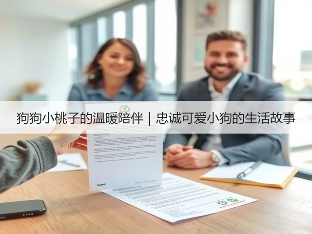 狗狗小桃子的温暖陪伴|忠诚可爱小狗的生活故事(图2) 狗狗小桃子的温暖陪伴|忠诚可爱小狗的生活故事(图2)