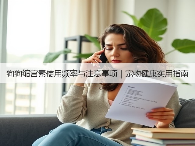 狗狗缩宫素使用频率与注意事项|宠物健康实用指南(图3) 狗狗缩宫素使用频率与注意事项|宠物健康实用指南(图3)