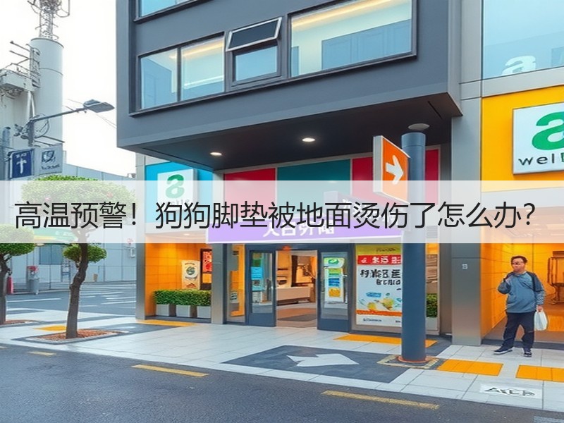 高温预警！狗狗脚垫被地面烫伤了怎么办？