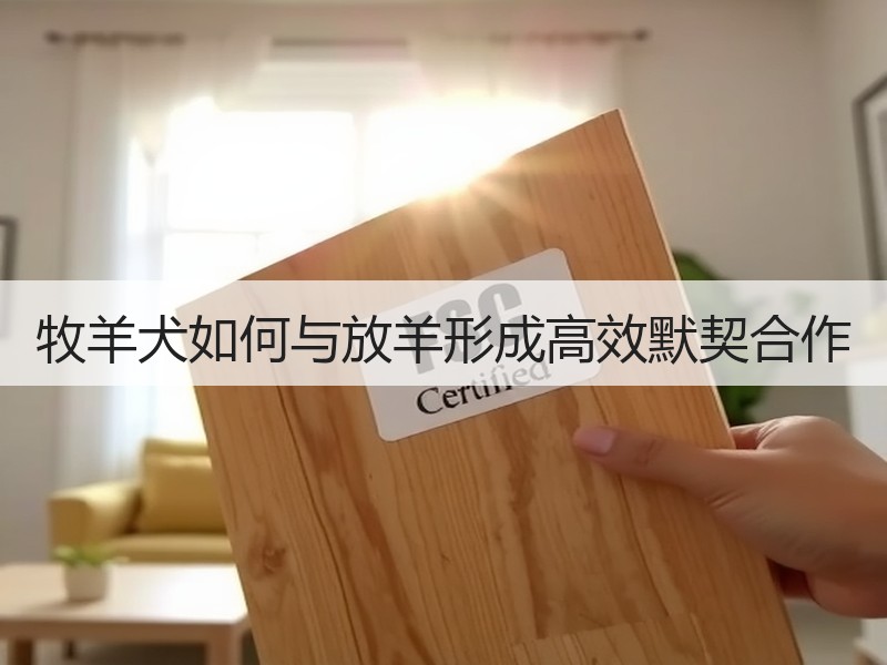 牧羊犬如何与放羊形成高效默契合作
