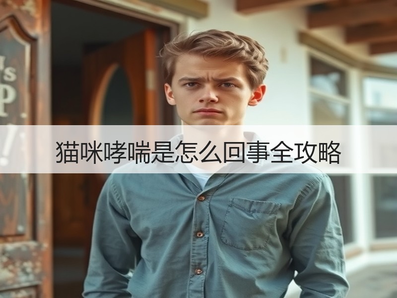 猫咪哮喘是怎么回事全攻略