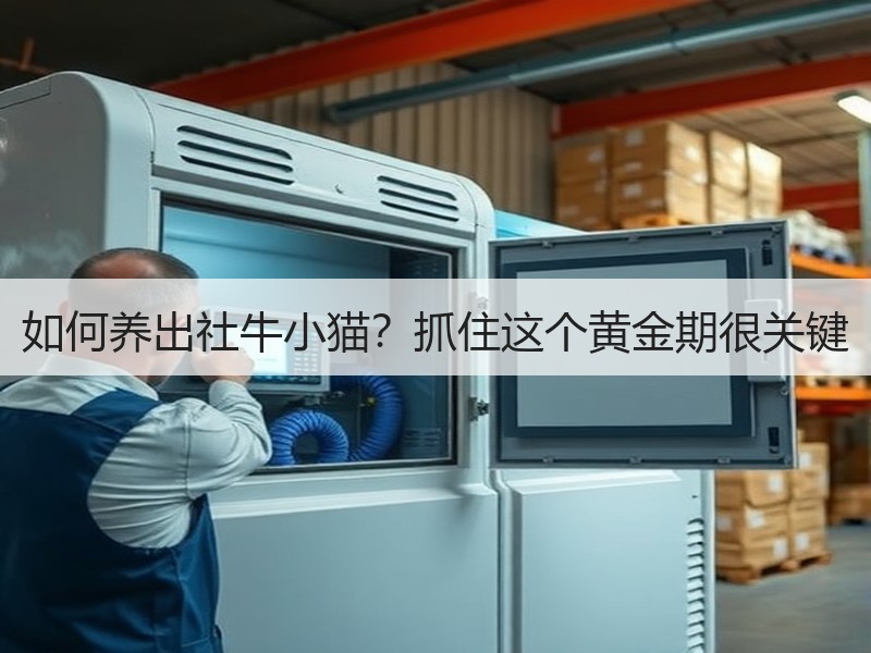 如何养出社牛小猫？抓住这个黄金期很关键