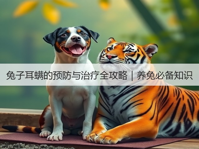 兔子耳螨的预防与治疗全攻略｜养兔必备知识(图2)