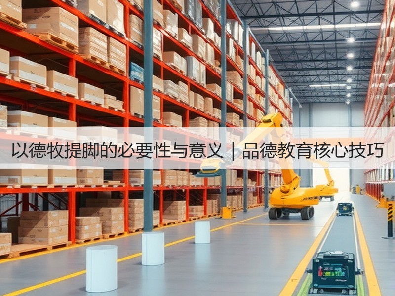 以德牧提脚的必要性与意义｜品德教育核心技巧