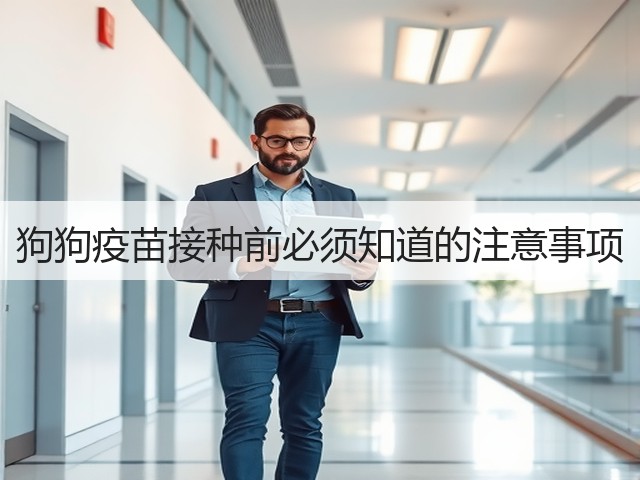 狗狗疫苗接种前必须知道的注意事项(图1)