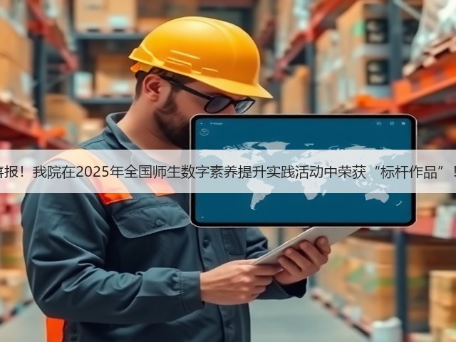 喜报!我院在2025年全国师生数字素养提升实践活动中荣获“标杆作品”!(图1) 喜报!我院在2025年全国师生数字素养提升实践活动中荣获“标杆作品”!(图1)