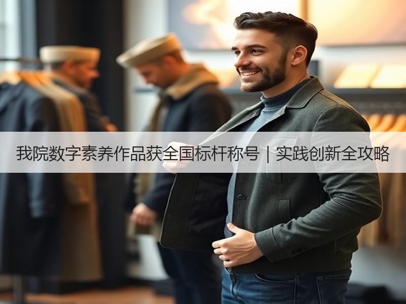 我院数字素养作品获全国标杆称号｜实践创新全攻略