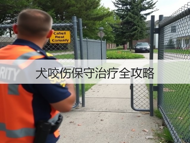 犬咬伤保守治疗全攻略(图1) 犬咬伤保守治疗全攻略(图1)