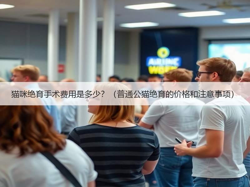 猫咪绝育手术费用是多少？（普通公猫绝育的价格和注意事项）