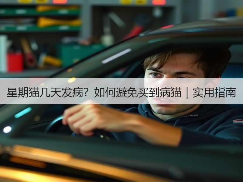 星期猫几天发病？如何避免买到病猫｜实用指南