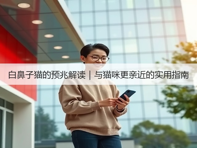 白鼻子猫的预兆解读|与猫咪更亲近的实用指南(图2) 白鼻子猫的预兆解读|与猫咪更亲近的实用指南(图2)