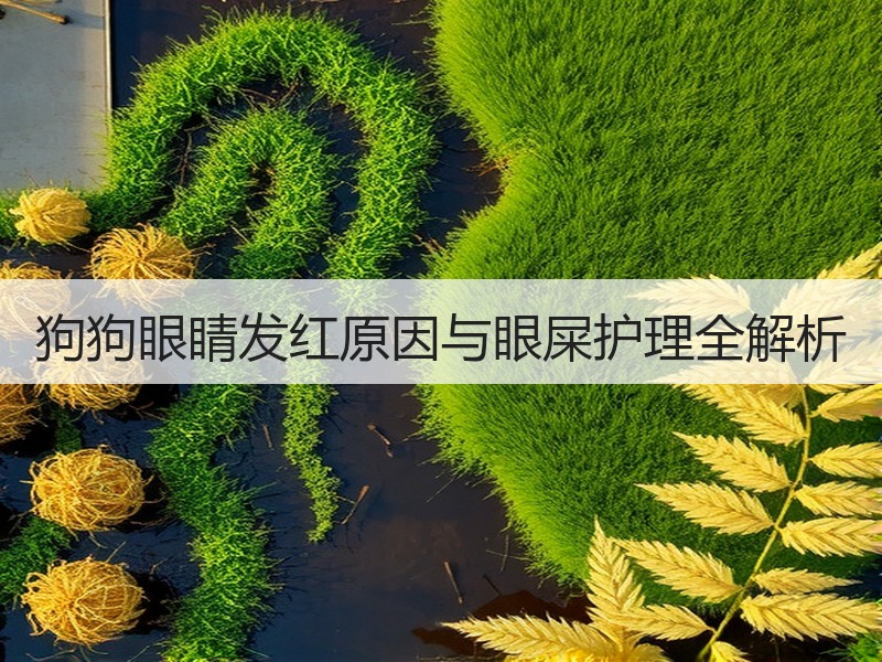 狗狗眼睛发红原因与眼屎护理全解析