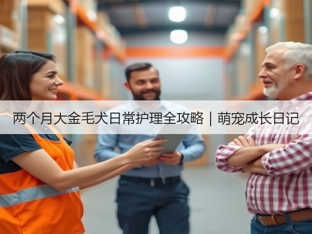 两个月大金毛犬日常护理全攻略｜萌宠成长日记(图1)