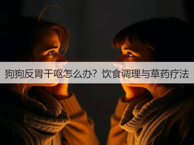 狗狗反胃干呕怎么办？饮食调理与草药疗法