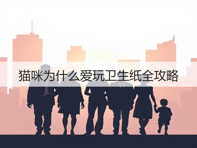 猫咪为什么爱玩卫生纸全攻略(图3) 猫咪为什么爱玩卫生纸全攻略(图3)