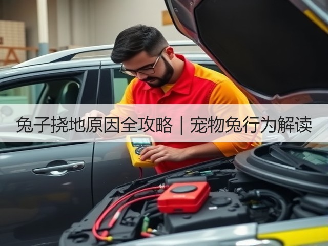 兔子挠地原因全攻略｜宠物兔行为解读(图1)