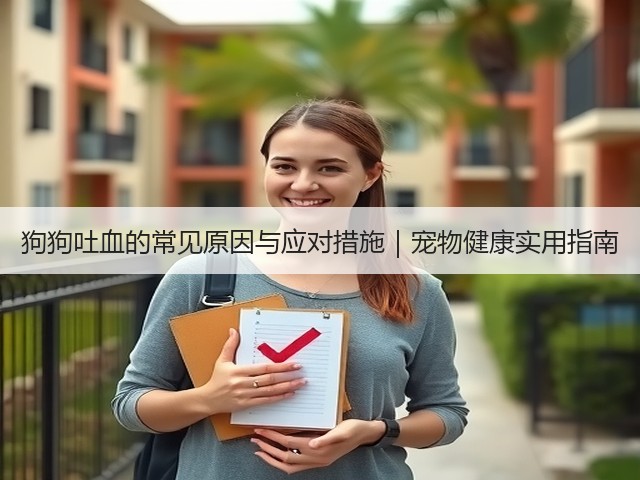 狗狗吐血的常见原因与应对措施|宠物健康实用指南(图1) 狗狗吐血的常见原因与应对措施|宠物健康实用指南(图1)