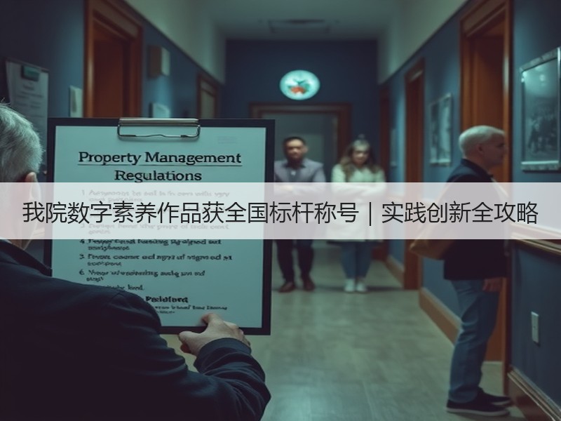 我院数字素养作品获全国标杆称号｜实践创新全攻略