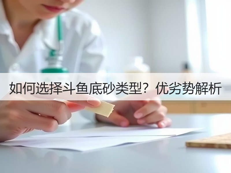 如何选择斗鱼底砂类型？优劣势解析