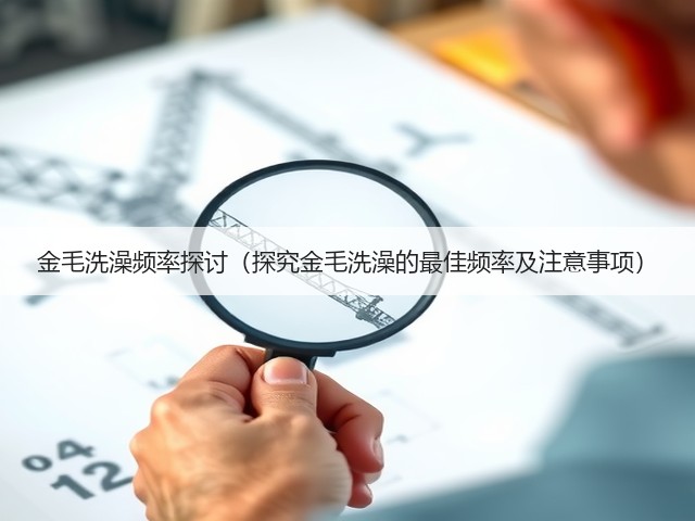 金毛洗澡频率探讨(探究金毛洗澡的最佳频率及注意事项)(图3) 金毛洗澡频率探讨(探究金毛洗澡的最佳频率及注意事项)(图3)