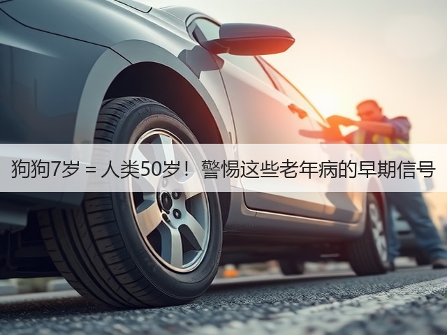 狗狗7岁=人类50岁!警惕这些老年病的早期信号(图1) 狗狗7岁=人类50岁!警惕这些老年病的早期信号(图1)