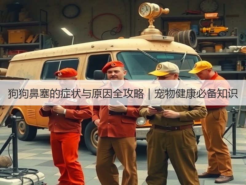 狗狗鼻塞的症状与原因全攻略｜宠物健康必备知识