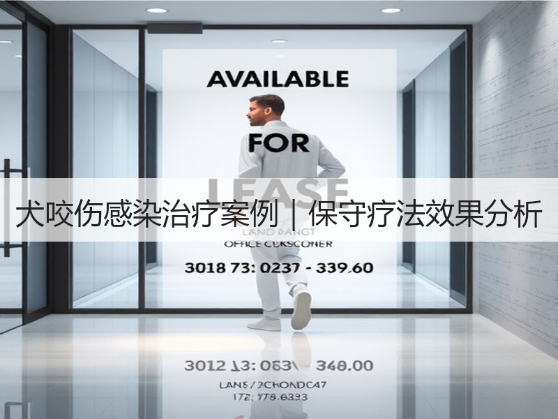 犬咬伤感染治疗案例｜保守疗法效果分析