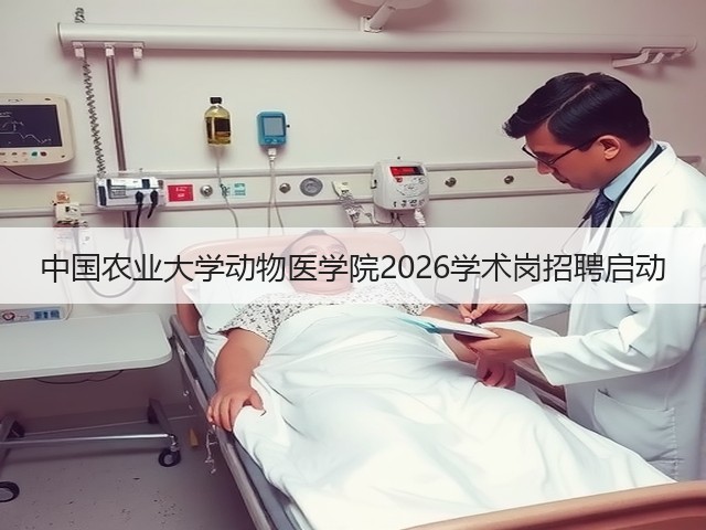 中国农业大学动物医学院2026学术岗招聘启动(图3) 中国农业大学动物医学院2026学术岗招聘启动(图3)