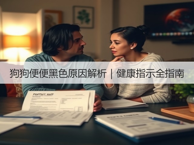 狗狗便便黑色原因解析|健康指示全指南(图1) 狗狗便便黑色原因解析|健康指示全指南(图1)