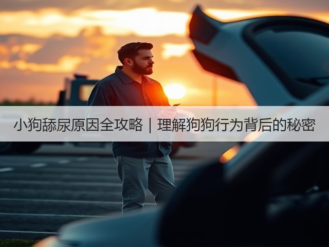 小狗舔尿原因全攻略|理解狗狗行为背后的秘密(图3) 小狗舔尿原因全攻略|理解狗狗行为背后的秘密(图3)