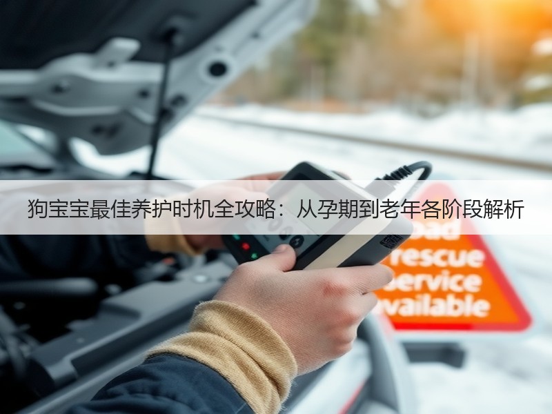 狗宝宝最佳养护时机全攻略：从孕期到老年各阶段解析