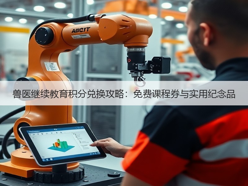 兽医继续教育积分兑换攻略：免费课程券与实用纪念品