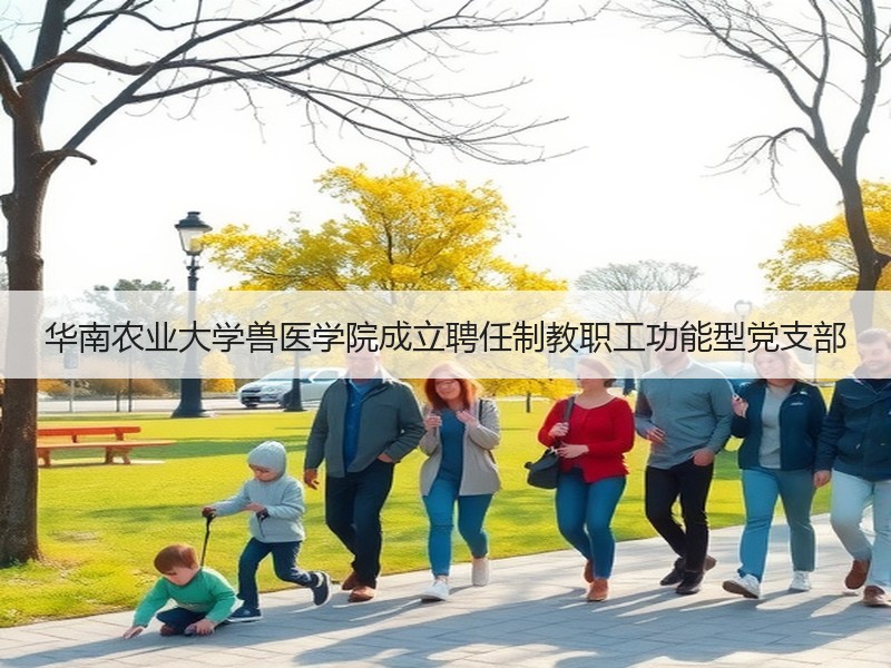 华南农业大学兽医学院成立聘任制教职工功能型党支部