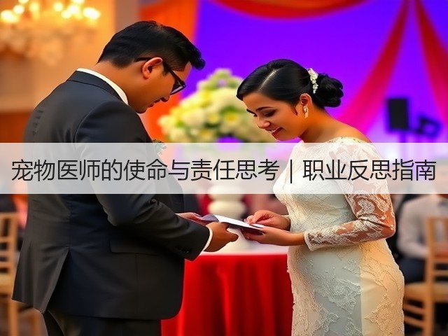 宠物医师的使命与责任思考|职业反思指南(图2) 宠物医师的使命与责任思考|职业反思指南(图2)