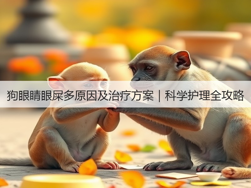狗眼睛眼屎多原因及治疗方案｜科学护理全攻略
