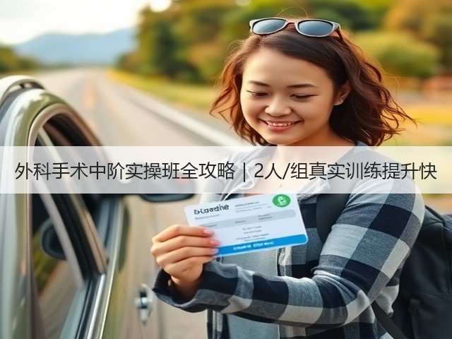 外科手术中阶实操班全攻略|2人/组真实训练提升快(图3) 外科手术中阶实操班全攻略|2人/组真实训练提升快(图3)